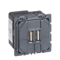 Механізм розетки 2хUSB 5В 1500мA Legrand Celiane, 67462