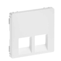 Панель розетки RJ11+RJ45 Legrand Valena Life белая, 755420
