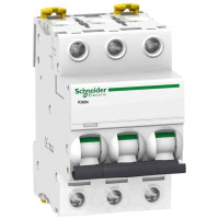 Вступний автомат Schneider Electric iC60N 3P 4A B, A9F73304