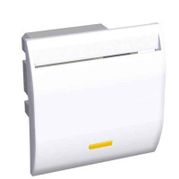 Двойной карточный переключатель Schneider Electric Altira ALB44036 10А (белый)