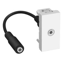 Аудіо Jack 3.5мм розетка Schneider Electric Altira ALB44371 (білий)