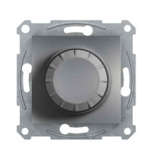 Поворотный светорегулятор Schneider Electric Asfora EPH6500162 с подсветкой (сталь)