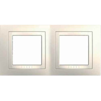 Рамка 2-місцева Unica Basic, слонова кістка Schneider Electric, MGU2.004.25