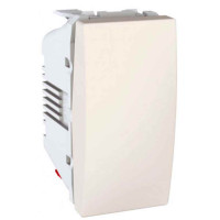 Перемикач 1 клавішний (Сх.7) слонова кістка Schneider Electric, MGU3.105.25