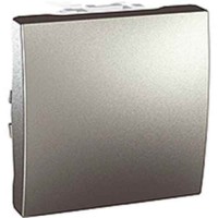 Перемикач 1 клавішний (СХ.6) алюміній Schneider Electric, MGU3.203.30