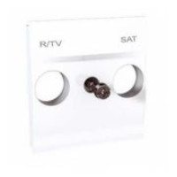Накладка для TV-R/SAT розетки, біла Schneider Electric, MGU9.441.18