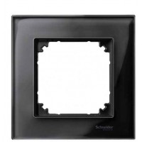 Рамка одинарна M-ELEGANCE glass онікс Merten, MTN404103