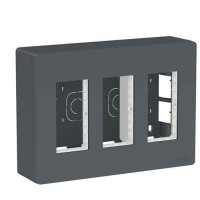 Накладна установча коробка Schneider Electric NU123454 Unica System+ 3х2 (антрацит)