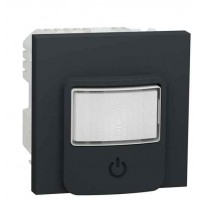 Датчик движения Schneider Electric NU352554 с выключателем 10А (антрацит) Датчик движения Schneider Electric NU352554 с выключателем 10А (антрацит)