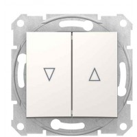 Вимикач жалюзі Schneider Electric Sedna SDN1300123 з електронним блоком (слонова кістка)