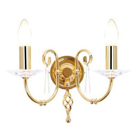 Elstead AG2 POL BRASS Aegean