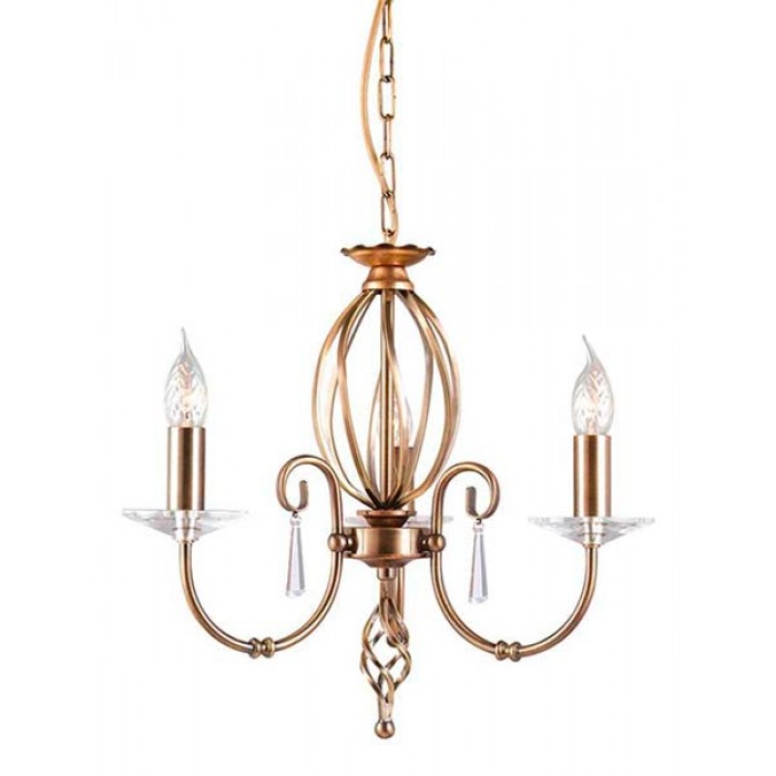 Elstead AG3 AGED BRASS Aegean