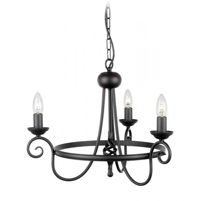 Люстра Elstead HR3A BLACK Harlech