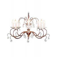 Люстра Elstead LUN8 BRONZE Lunetta