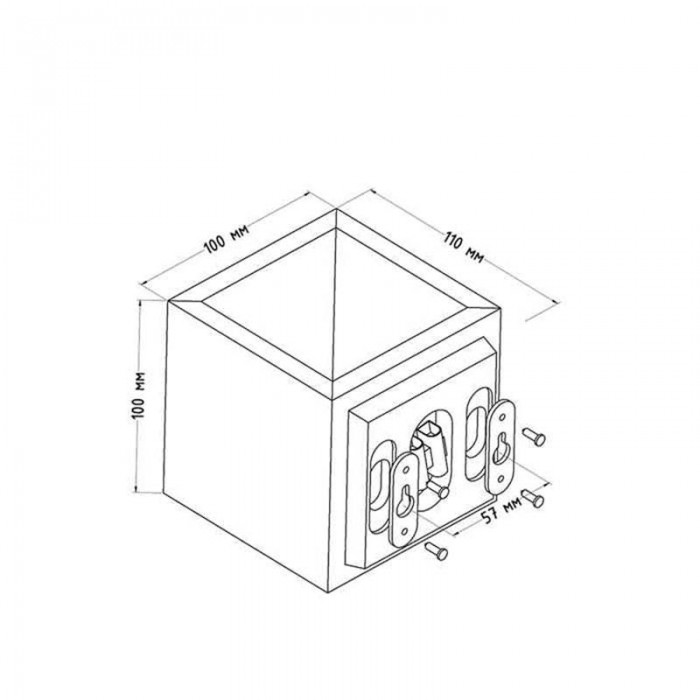Настенный светильник Iterna lw020 Brygge Настенный светильник Iterna lw020 Brygge
