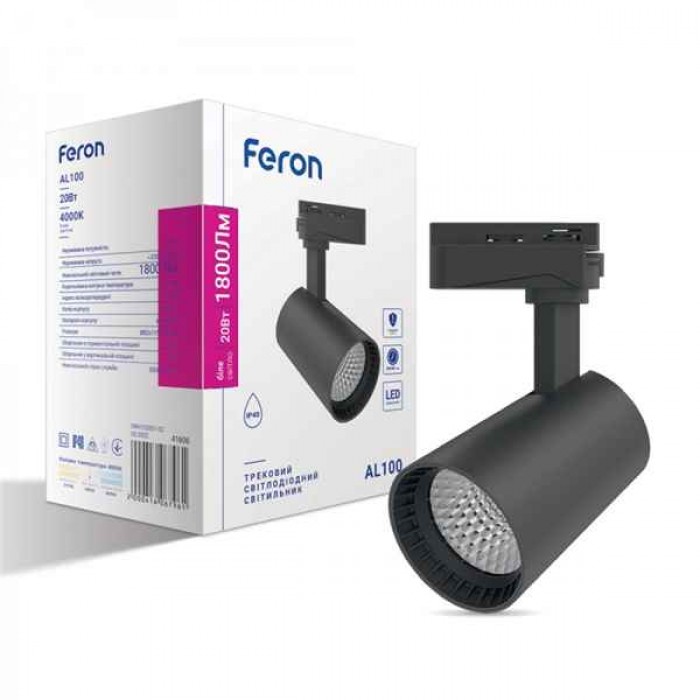 Трековый светильник Feron 41606 AL100