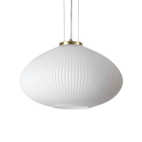 Подвесной светильник, люстра Ideal Lux 285191 Plisse E27 1x60W IP20 латунный Подвесной светильник, люстра Ideal Lux 285191 Plisse E27 1x60W IP20 латунный