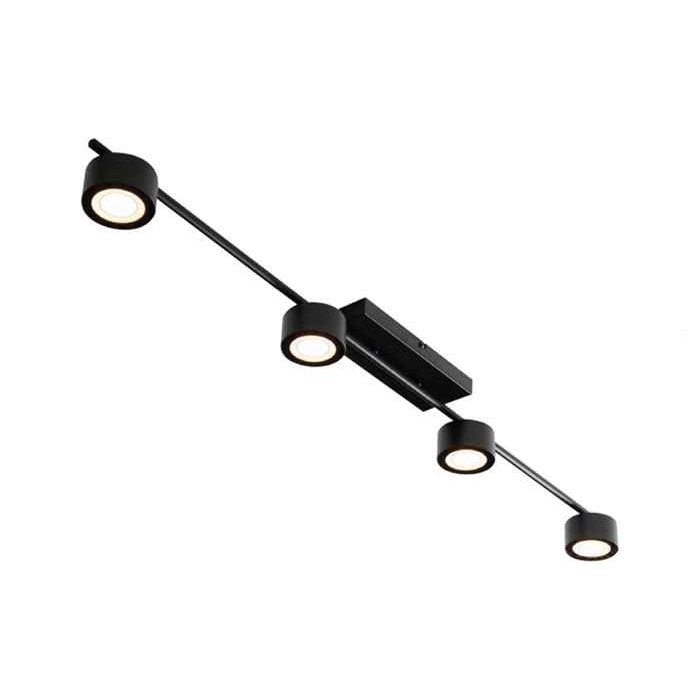 Потолочный светильник Nordlux 2213530103 Clyde LED 4x16W 2700K 350Lm IP20 черный Потолочный светильник Nordlux 2213530103 Clyde LED 4x16W 2700K 350Lm IP20 черный