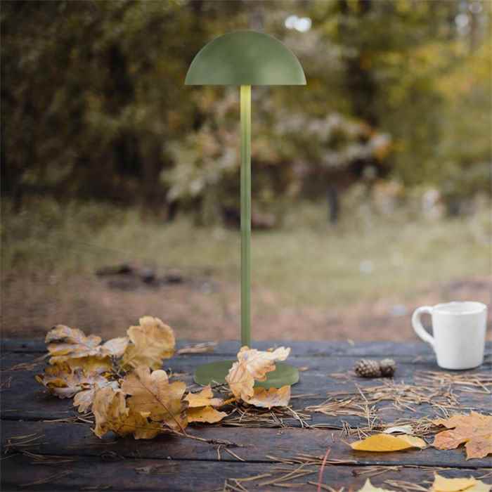 Настольная лампа Searchlight 78131GR Portable Настольная лампа Searchlight 78131GR Portable