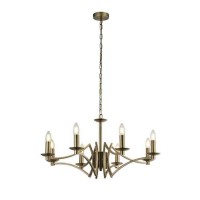 Люстра  Searchlight 41312-8AB Ascot