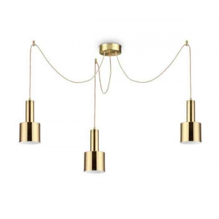Люстра Ideal Lux 231600 Holly SP3 Ottone Satinato