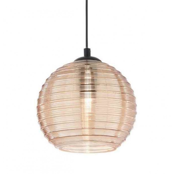 Подвесной светильник Ideal Lux 241203 Riga SP1 Big Ambra