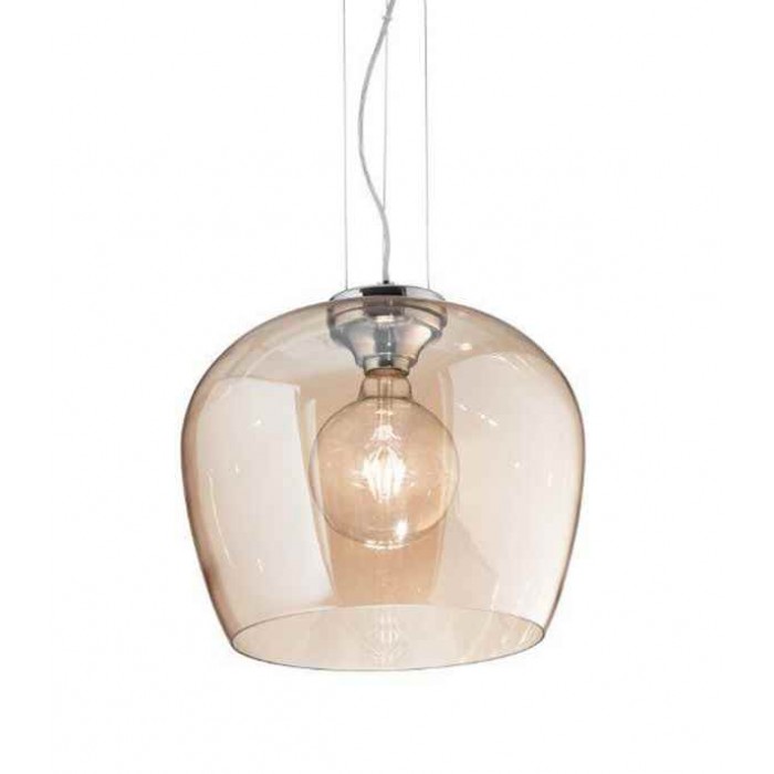 Підвісний світильник Ideal Lux 241524 Blossom SP1 Ambra