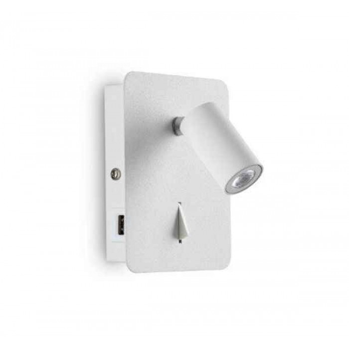 Бра Ideal Lux 239637 Gea AP1 Square Bianco