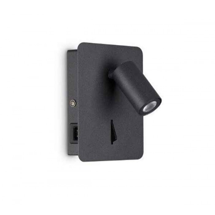 Бра Ideal Lux 239644 Gea AP1 Square Nero