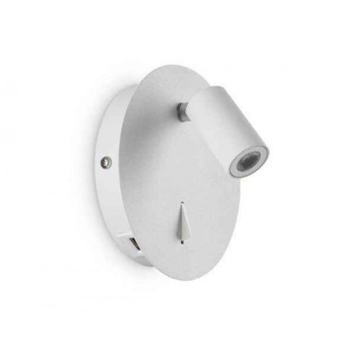 Бра Ideal Lux 239682 Gea AP1 Round Bianco