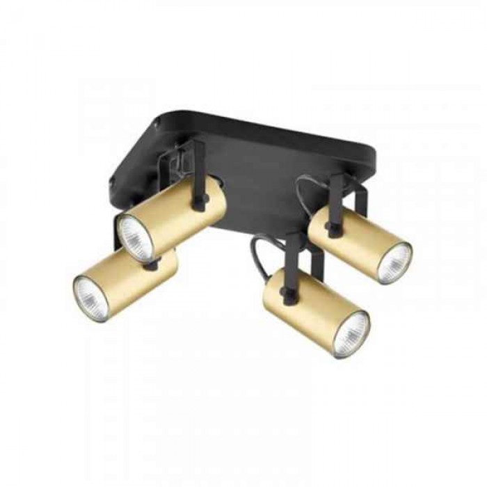 Світильник поворотний, спот TK Lighting 2821 Redo GU10 4x10W IP20 золотий