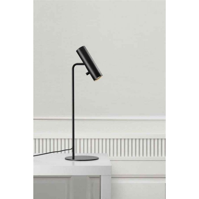 Настольная лампа Nordlux 71655003 Mib GU10 1x8W IP20 черная Настольная лампа Nordlux 71655003 Mib GU10 1x8W IP20 черная