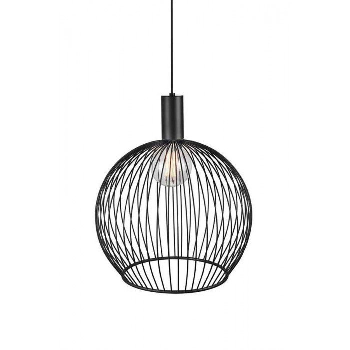 Підвісний світильник, люстра Nordlux 84263003 Aver E27 1x60W IP20 чорний