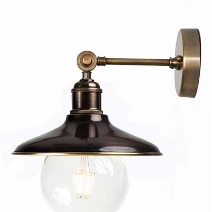 Бра, настінний світильник PikArt 1200-1 коричневий