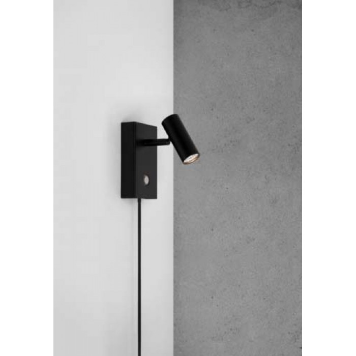 Бра, настенный светильник Nordlux 2112231003 Omari LED 1x3.2W 2700K 320Lm IP20 черный Бра, настенный светильник Nordlux 2112231003 Omari LED 1x3.2W 2700K 320Lm IP20 черный