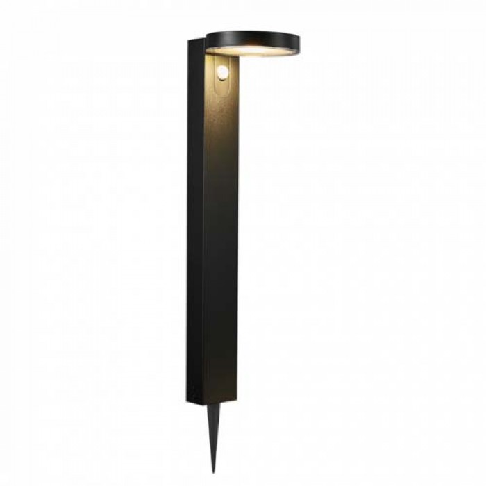 Вуличний світильник на сонячній батареї Nordlux 2118158003 Rica LED 1x4.5W 3000K 400Lm IP44 чорний