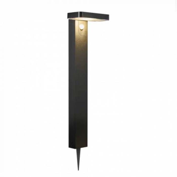 Вуличний світильник на сонячній батареї Nordlux 2118178003 Rica LED 1x4.5W 3000K 380Lm IP44 чорний