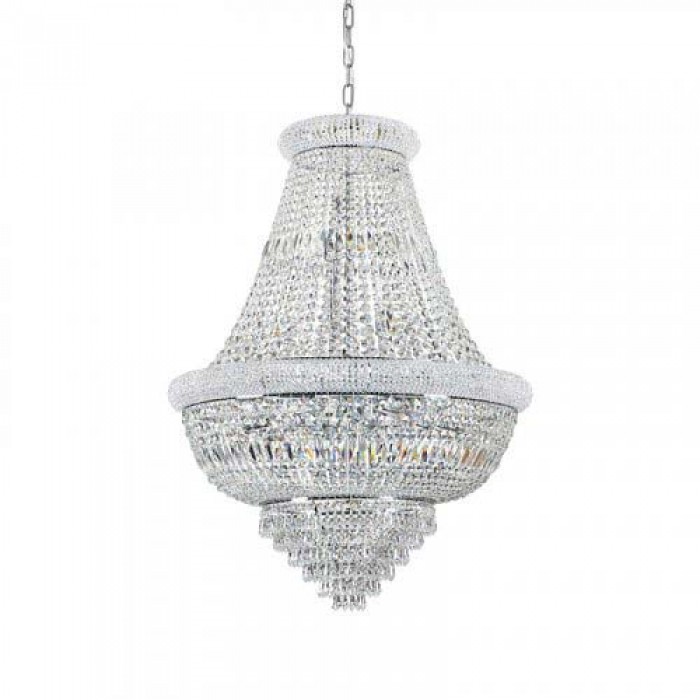 Люстра Ideal Lux 243597 Dubai E14 24x28W IP20 хром
