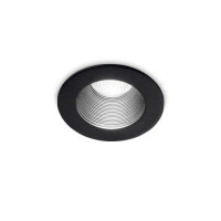 Точечный светильник Ideal Lux ROOM-33-3 FI BK 2700K 252018