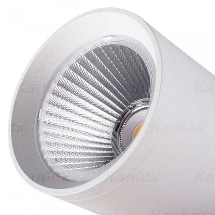 Прожектор на трек 3фази Kanlux ACORD ATL1 30W-930-S6-W (33134) світлодіодний Білий Прожектор на трек 3фази Kanlux ACORD ATL1 30W-930-S6-W (33134) світлодіодний Білий