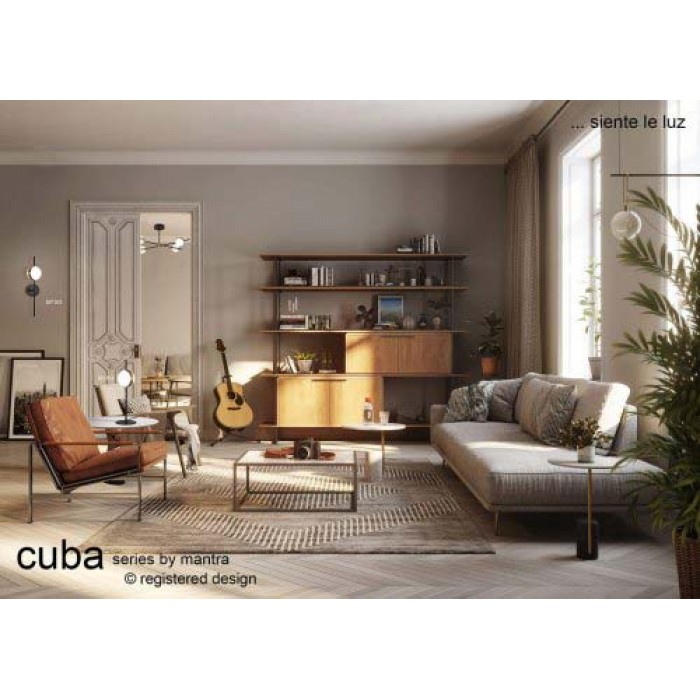 Mantra CUBA WALL LAMP 8W LED 7163 Mantra CUBA WALL LAMP 8W LED 7163