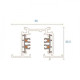 Шинопровод SHILO TRACK SYSTEM 8104 2м