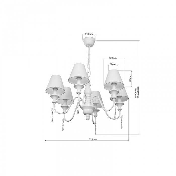 Light 1106-cl316-aba01ne14-ct6507 Дорис Crystal Light 1106-cl316-aba01ne14-ct6507 Дорис Crystal