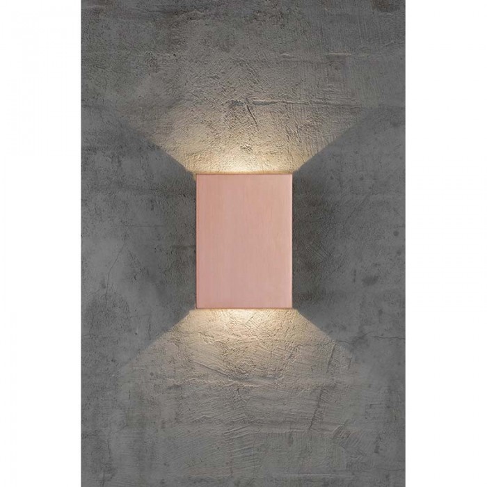 Вуличний світильник Nordlux 2019051030 Fold LED 1x10.4W 3000K 225Lm IP54 мідний Вуличний світильник Nordlux 2019051030 Fold LED 1x10.4W 3000K 225Lm IP54 мідний