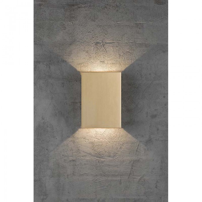 Вуличний світильник Nordlux 2019051035 Fold LED 1x10.4W 3000K 225Lm IP54 латунний Вуличний світильник Nordlux 2019051035 Fold LED 1x10.4W 3000K 225Lm IP54 латунний