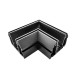 З'єднувач кутовий для натяжної стелі Nowodvorski 70158 LVM Recessed Horizontal Corner IP20 Bl
