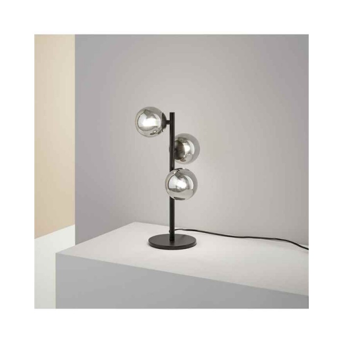 Настольная лампа Ideal Lux 292465 Perlage G9 3x15W IP20 дымчатая Настольная лампа Ideal Lux 292465 Perlage G9 3x15W IP20 дымчатая