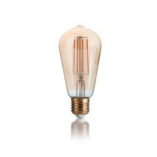 Лампа Ideal Lux 151694 ST60 4W 2200K 220V E27 LED Vintage