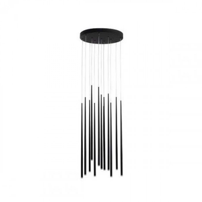 Підвіс Azzardo AZ3419 Louise 12 (black)