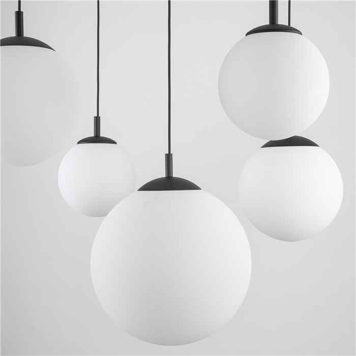 Люстра TK Lighting 4791 Esme E27 5x15W IP20 чорна Люстра TK Lighting 4791 Esme E27 5x15W IP20 чорна